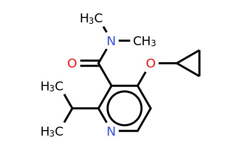 CAS 1243469-39-7 | 4-Cyclopropoxy-2-isopropyl-N,n-dimethylnicotinamide