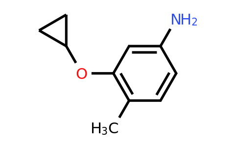 CAS 1243469-41-1 | 3-Cyclopropoxy-4-methylaniline