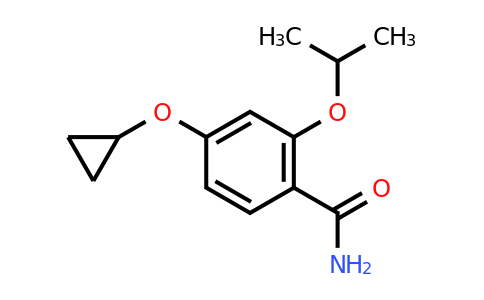 CAS 1243469-50-2 | 4-Cyclopropoxy-2-isopropoxybenzamide
