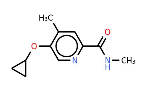 CAS 1243469-51-3 | 5-Cyclopropoxy-N,4-dimethylpicolinamide
