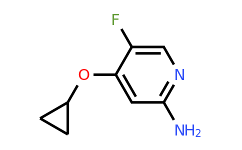 CAS 1243469-54-6 | 4-Cyclopropoxy-5-fluoropyridin-2-amine