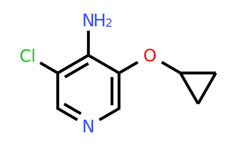 CAS 1243469-56-8 | 3-Chloro-5-cyclopropoxypyridin-4-amine