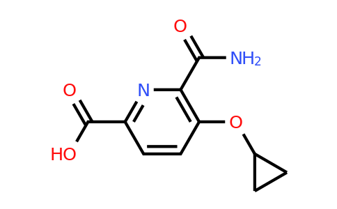 CAS 1243469-57-9 | 6-Carbamoyl-5-cyclopropoxypicolinic acid