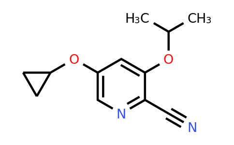 CAS 1243469-63-7 | 5-Cyclopropoxy-3-isopropoxypicolinonitrile