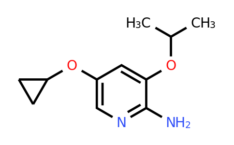 CAS 1243469-68-2 | 5-Cyclopropoxy-3-isopropoxypyridin-2-amine
