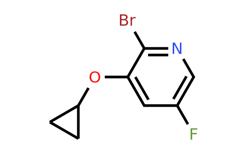 CAS 1243469-70-6 | 2-Bromo-3-cyclopropoxy-5-fluoropyridine