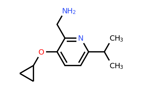 CAS 1243469-71-7 | (3-Cyclopropoxy-6-isopropylpyridin-2-YL)methanamine