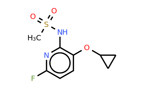 CAS 1243469-75-1 | N-(3-cyclopropoxy-6-fluoropyridin-2-YL)methanesulfonamide