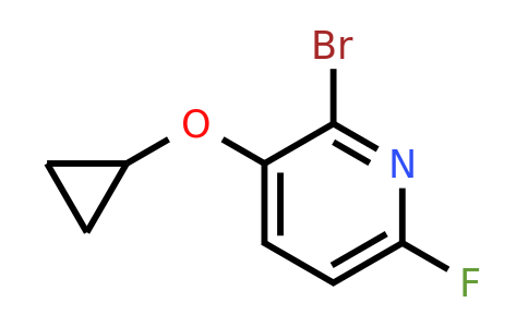 CAS 1243469-78-4 | 2-Bromo-3-cyclopropoxy-6-fluoropyridine