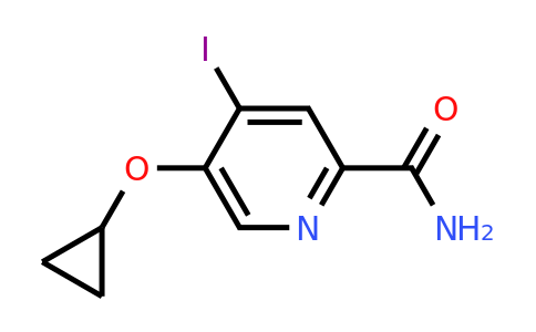 CAS 1243469-82-0 | 5-Cyclopropoxy-4-iodopicolinamide