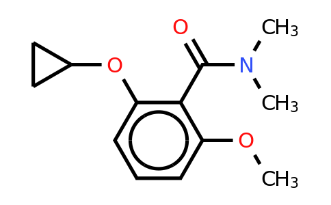 CAS 1243469-89-7 | 2-Cyclopropoxy-6-methoxy-N,n-dimethylbenzamide