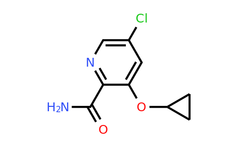 CAS 1243469-92-2 | 5-Chloro-3-cyclopropoxypicolinamide
