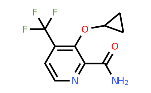 CAS 1243469-98-8 | 3-Cyclopropoxy-4-(trifluoromethyl)picolinamide