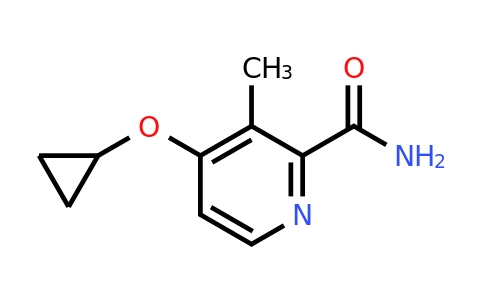 CAS 1243470-02-1 | 4-Cyclopropoxy-3-methylpicolinamide