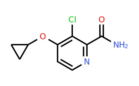 CAS 1243470-04-3 | 3-Chloro-4-cyclopropoxypicolinamide