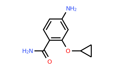 CAS 1243470-10-1 | 4-Amino-2-cyclopropoxybenzamide