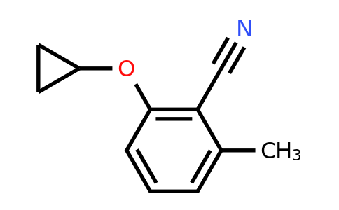 CAS 1243470-20-3 | 2-Cyclopropoxy-6-methylbenzonitrile