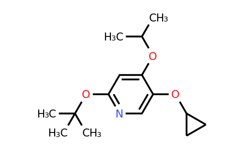 CAS 1243470-21-4 | 2-Tert-butoxy-5-cyclopropoxy-4-isopropoxypyridine