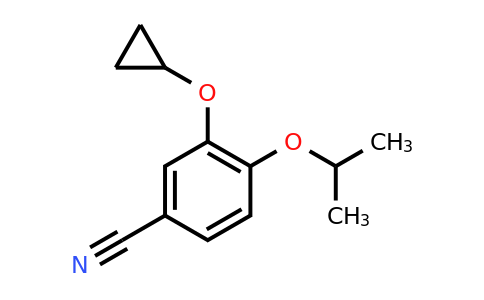 CAS 1243470-23-6 | 3-Cyclopropoxy-4-isopropoxybenzonitrile