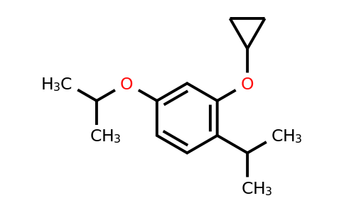 CAS 1243470-26-9 | 2-Cyclopropoxy-4-isopropoxy-1-isopropylbenzene