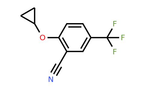 CAS 1243470-29-2 | 2-Cyclopropoxy-5-(trifluoromethyl)benzonitrile