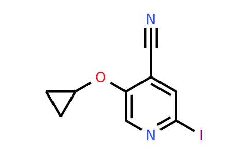 CAS 1243470-30-5 | 5-Cyclopropoxy-2-iodoisonicotinonitrile