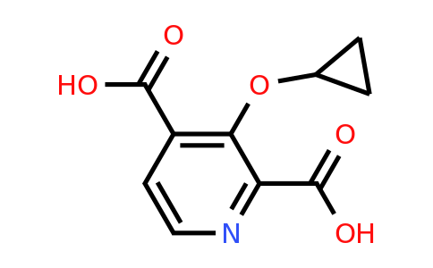 CAS 1243470-36-1 | 3-Cyclopropoxypyridine-2,4-dicarboxylic acid
