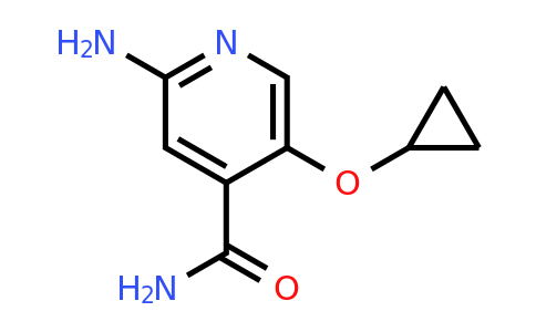 CAS 1243470-38-3 | 2-Amino-5-cyclopropoxyisonicotinamide