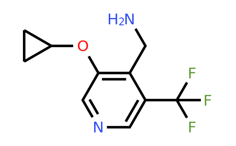 CAS 1243470-40-7 | (3-Cyclopropoxy-5-(trifluoromethyl)pyridin-4-YL)methanamine