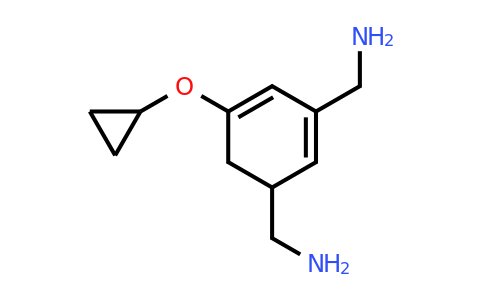 CAS 1243470-46-3 | (5-Cyclopropoxycyclohexa-1,5-diene-1,3-diyl)dimethanamine