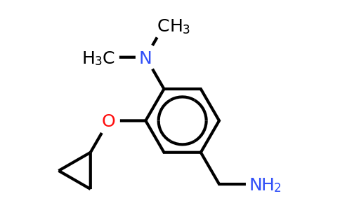 CAS 1243470-47-4 | 4-(Aminomethyl)-2-cyclopropoxy-N,n-dimethylaniline