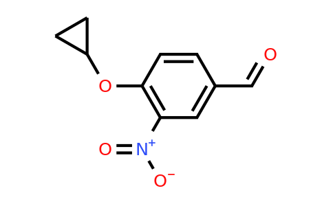 CAS 1243470-50-9 | 4-Cyclopropoxy-3-nitrobenzaldehyde