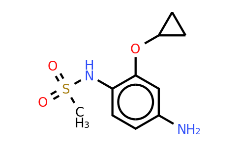 CAS 1243470-54-3 | N-(4-amino-2-cyclopropoxyphenyl)methanesulfonamide
