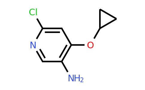 CAS 1243470-66-7 | 6-Chloro-4-cyclopropoxypyridin-3-amine