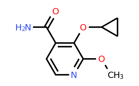 CAS 1243470-68-9 | 3-Cyclopropoxy-2-methoxyisonicotinamide