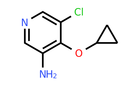 CAS 1243470-69-0 | 5-Chloro-4-cyclopropoxypyridin-3-amine