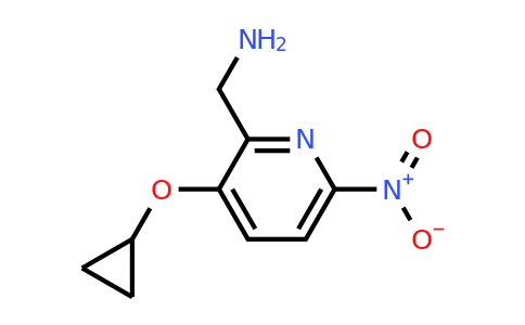 CAS 1243470-72-5 | (3-Cyclopropoxy-6-nitropyridin-2-YL)methanamine
