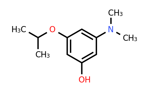 CAS 1243470-81-6 | 3-(Dimethylamino)-5-(propan-2-yloxy)phenol