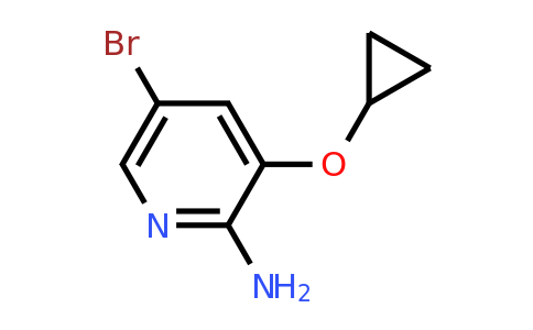 CAS 1243470-84-9 | 5-Bromo-3-cyclopropoxypyridin-2-amine