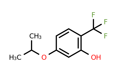 CAS 1243470-98-5 | 5-Isopropoxy-2-(trifluoromethyl)phenol