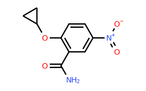 CAS 1243471-03-5 | 2-Cyclopropoxy-5-nitrobenzamide