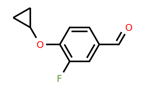 CAS 1243471-13-7 | 4-Cyclopropoxy-3-fluorobenzaldehyde