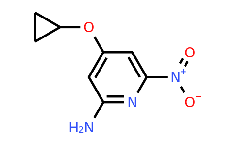 CAS 1243471-21-7 | 4-Cyclopropoxy-6-nitropyridin-2-amine
