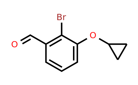 CAS 1243471-22-8 | 2-Bromo-3-cyclopropoxybenzaldehyde