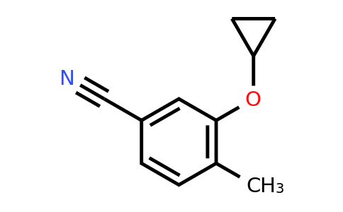 3-Cyclopropoxy-4-methylbenzonitrile