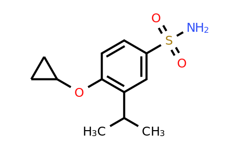 CAS 1243471-47-7 | 4-Cyclopropoxy-3-isopropylbenzenesulfonamide