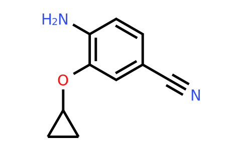 CAS 1243471-48-8 | 4-Amino-3-cyclopropoxybenzonitrile