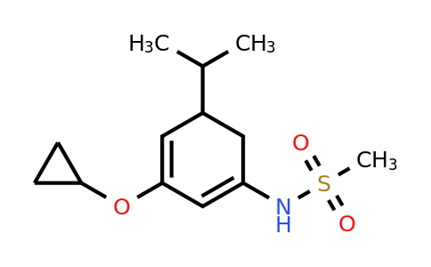 CAS 1243471-53-5 | N-(3-cyclopropoxy-5-isopropylcyclohexa-1,3-dienyl)methanesulfonamide
