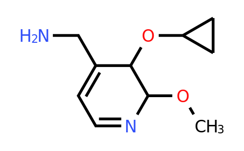 CAS 1243471-61-5 | (3-Cyclopropoxy-2-methoxy-2,3-dihydropyridin-4-YL)methanamine