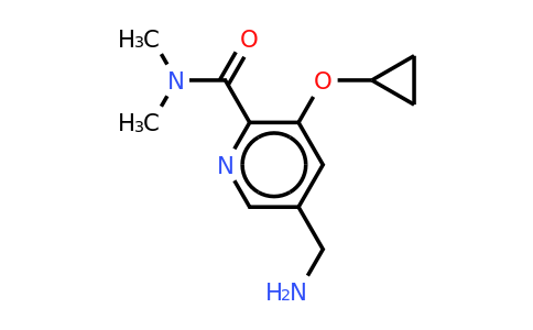 CAS 1243471-66-0 | 5-(Aminomethyl)-3-cyclopropoxy-N,n-dimethylpicolinamide